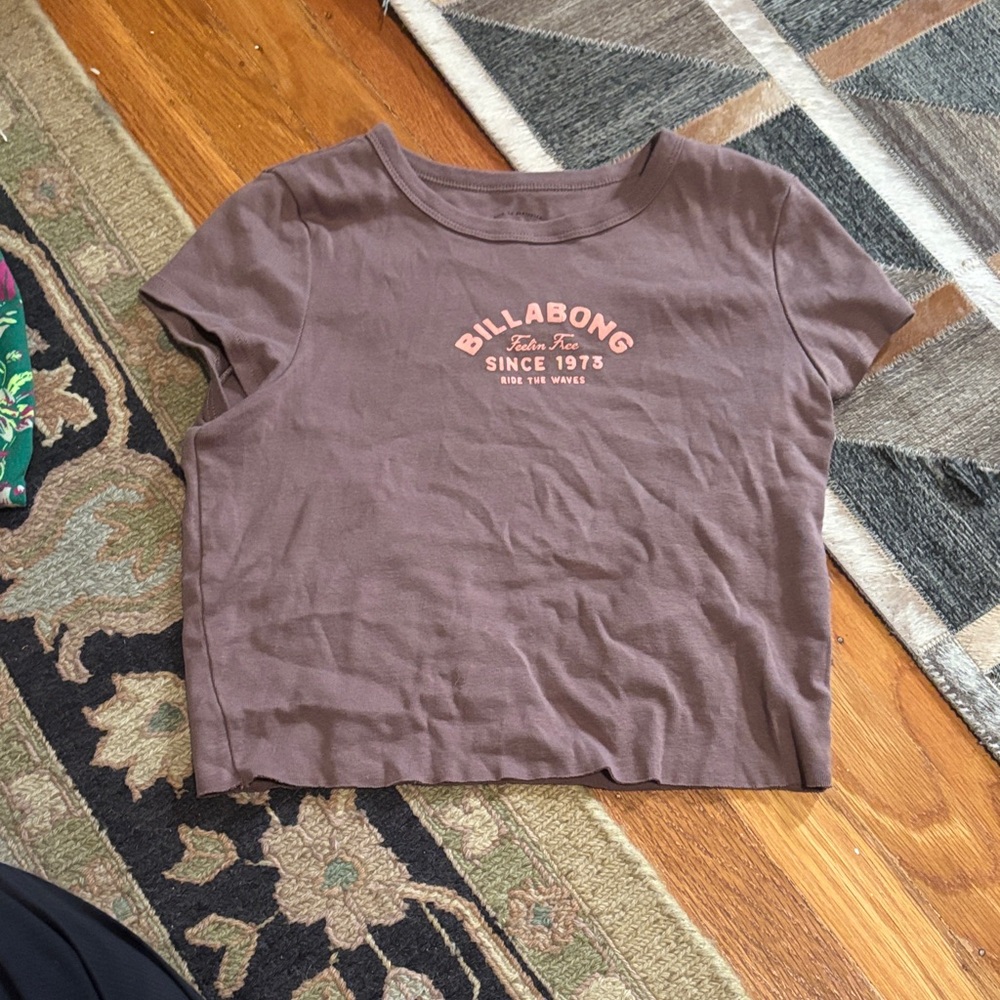 Billabong Chocolate Brown Tee